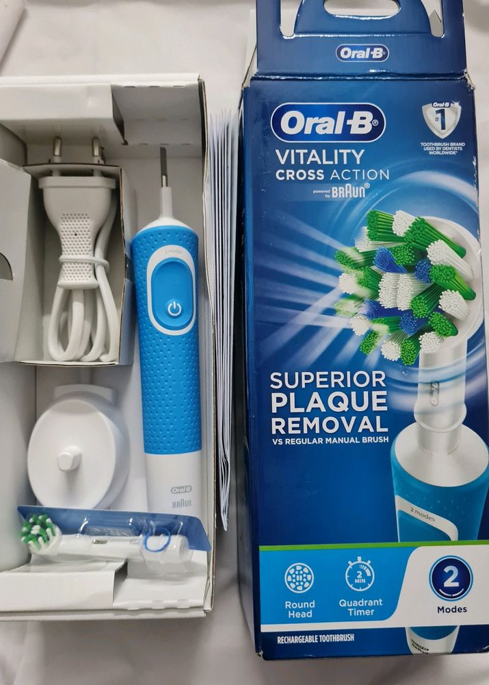 Orab B Adult Electric ToothBrush And 2 Heads Pack