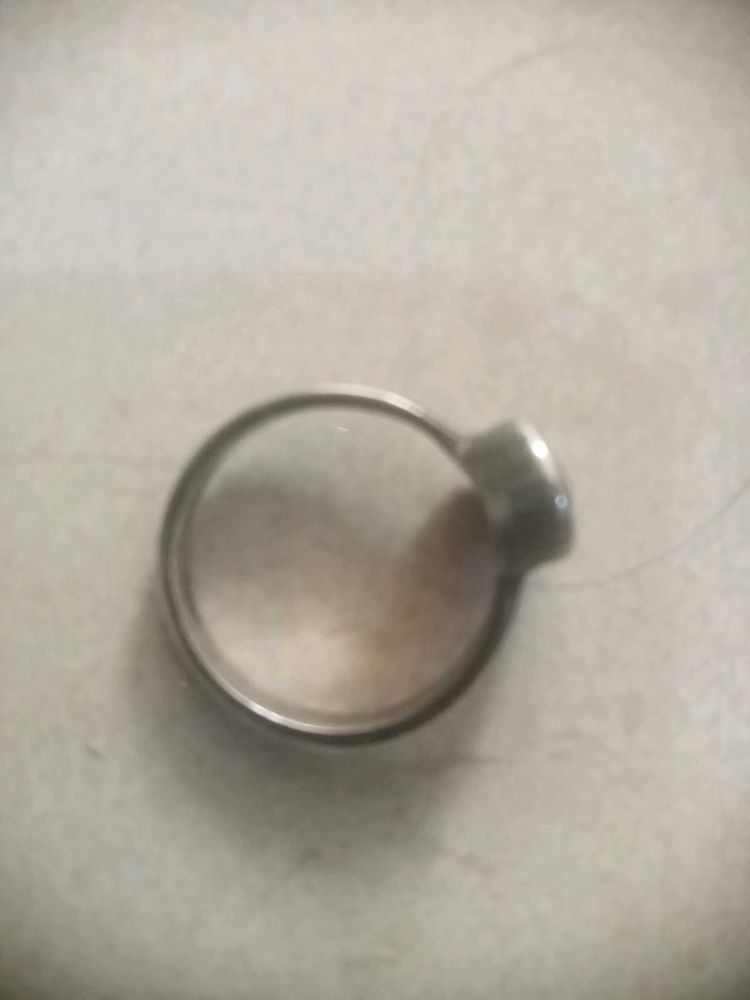 Pure Silver Ring With KDM Mark Inside