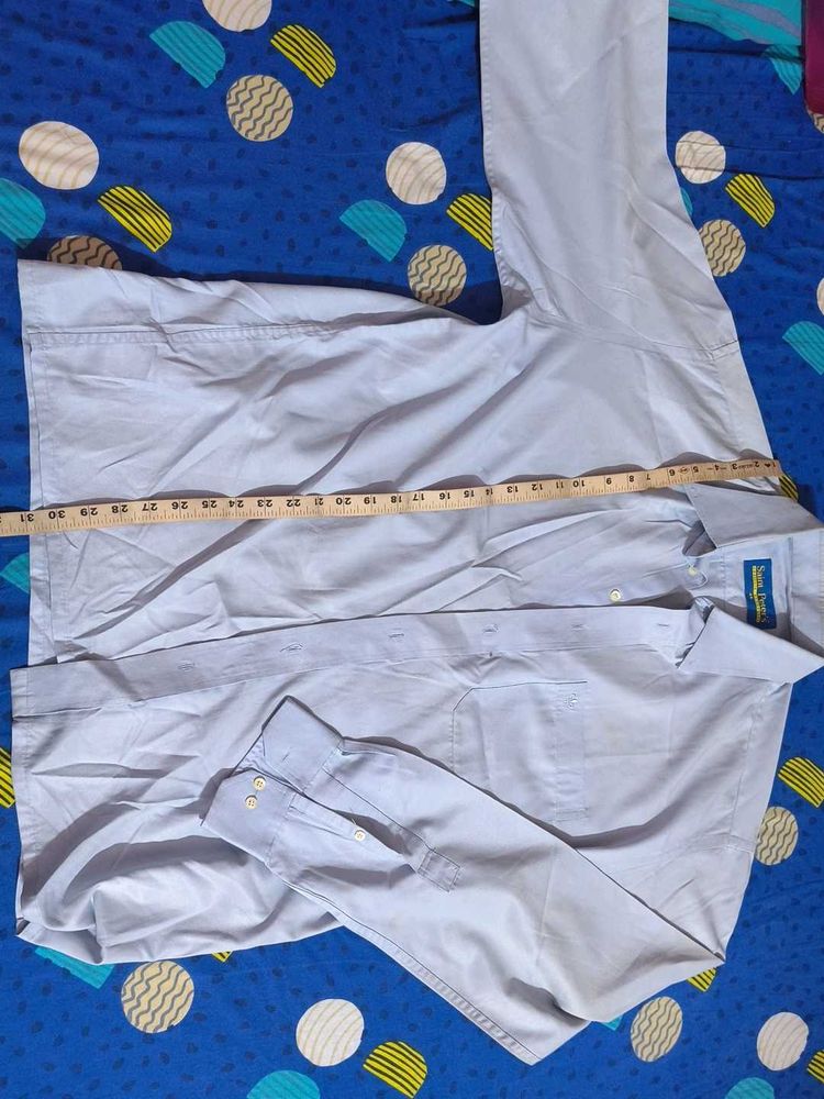 Men&#39;s Blue Dress Shirt