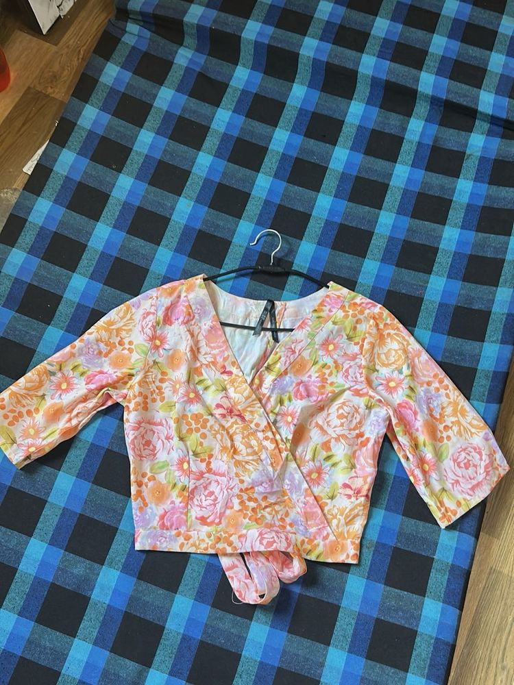 Floral Print Blouse