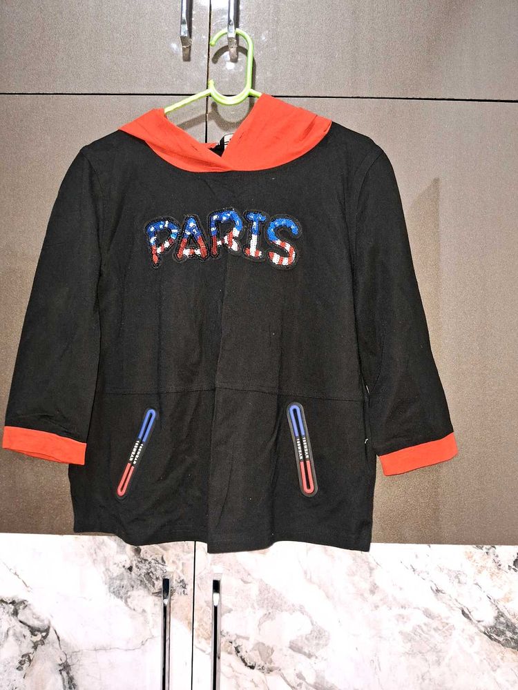 Paris Graphic Hoodie