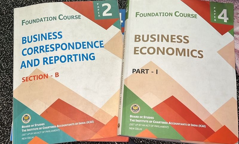 Ca Foundation Book( Check Description)