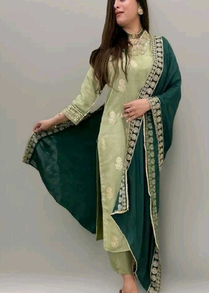 Brand new kurta set with dupatta✨️