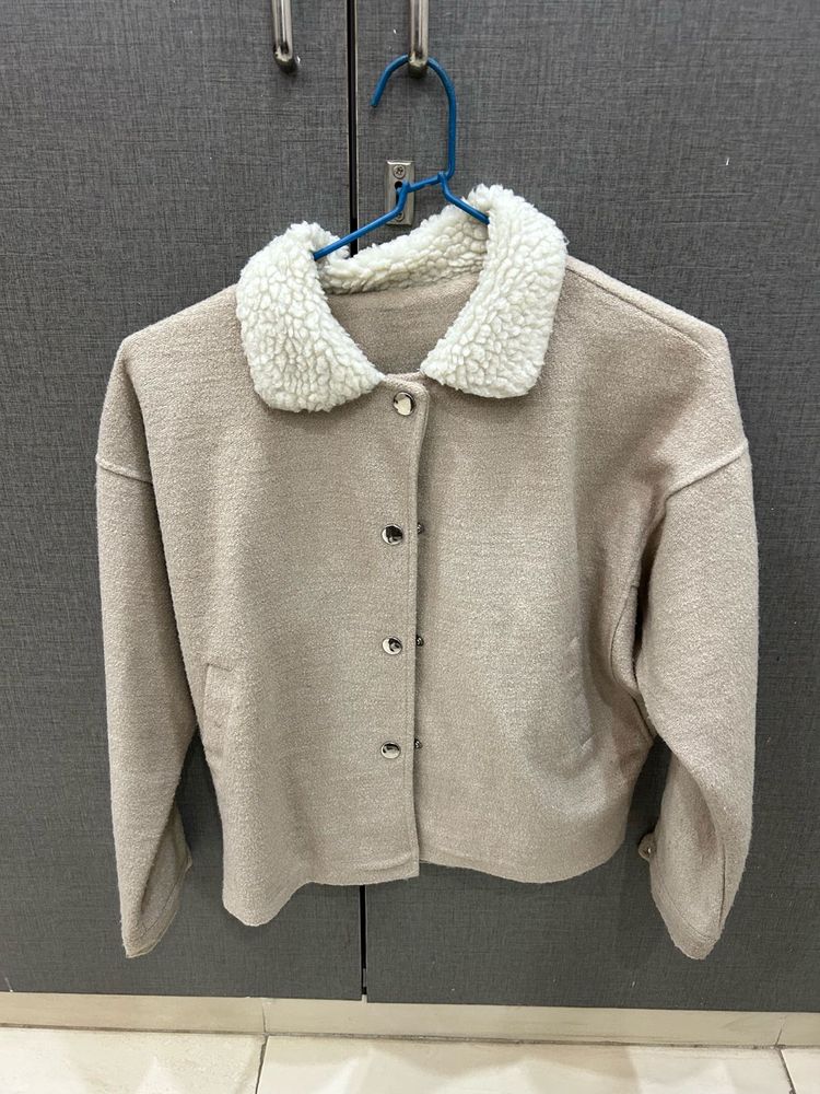 Tan Color Warm Jacket