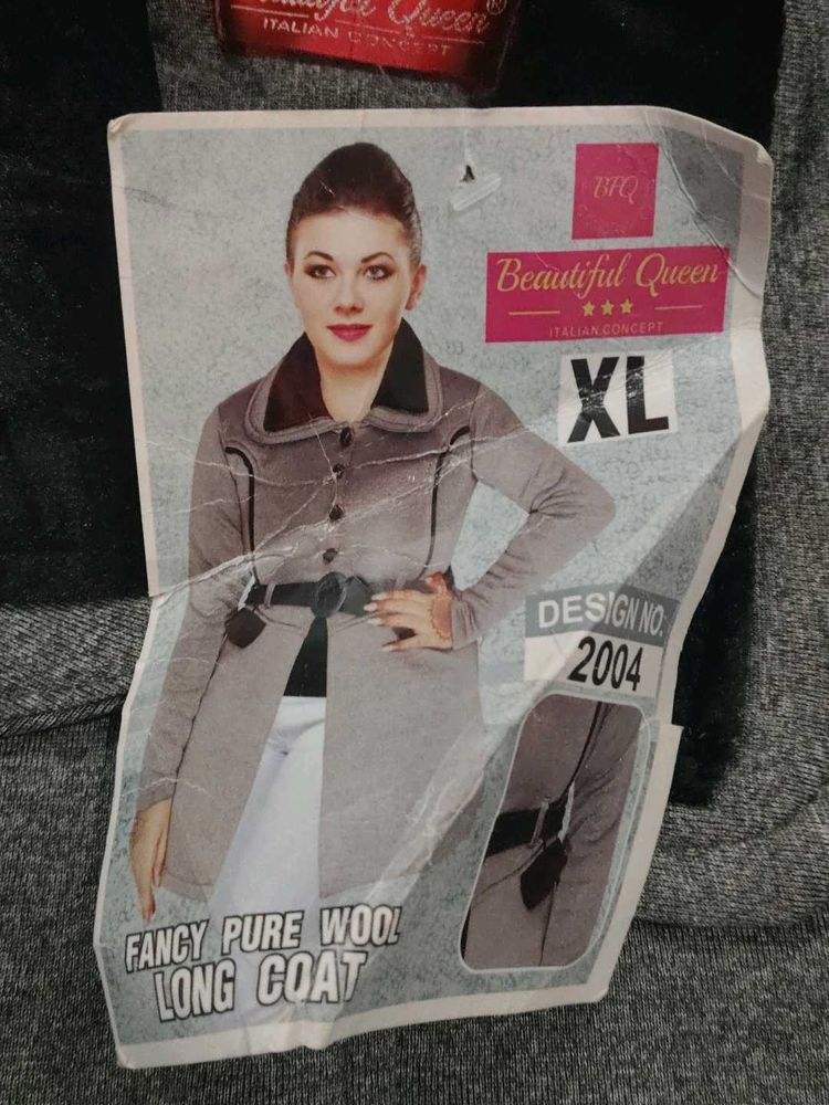 Beautiful Queen Wool Long Coat