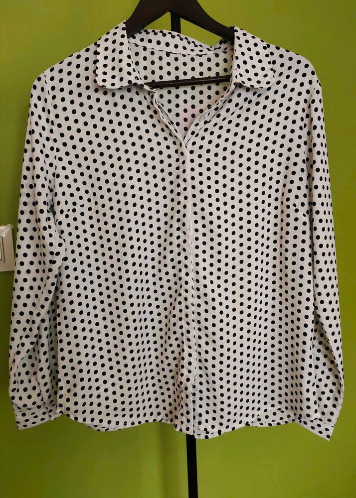 Polka Dot  Shirt, New With Tag