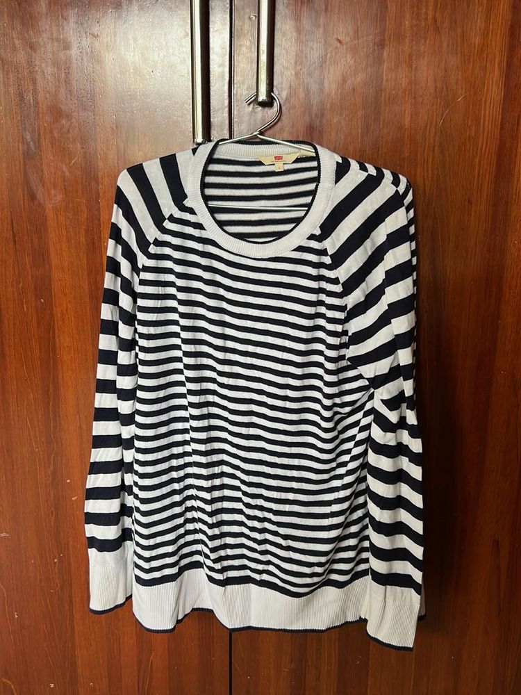 Striped Long Sleeve Top