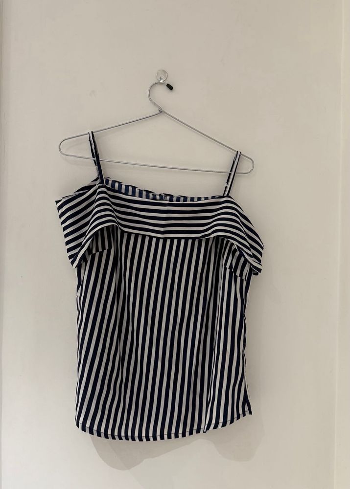 Striped Off-Shoulder Top
