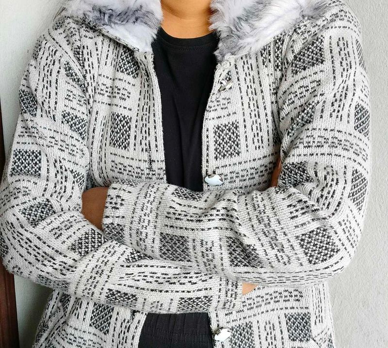 Patterned Winter Jacket