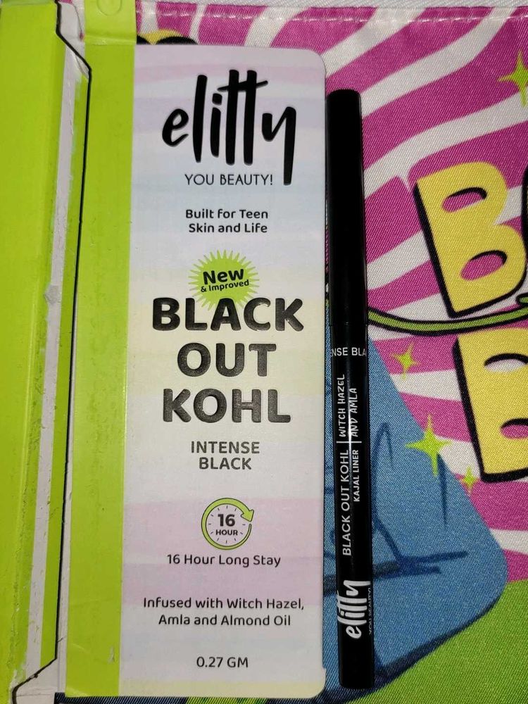 Elitty Intense Black Out KohL Kajal Liner