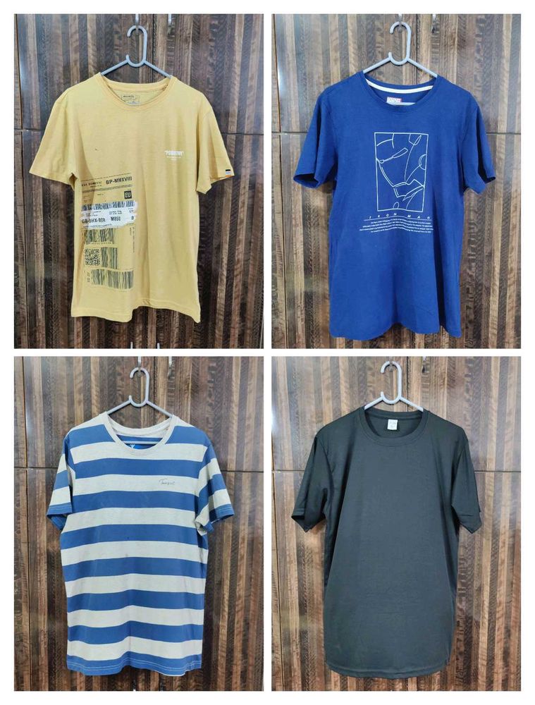 4 Men Tshirts Combo