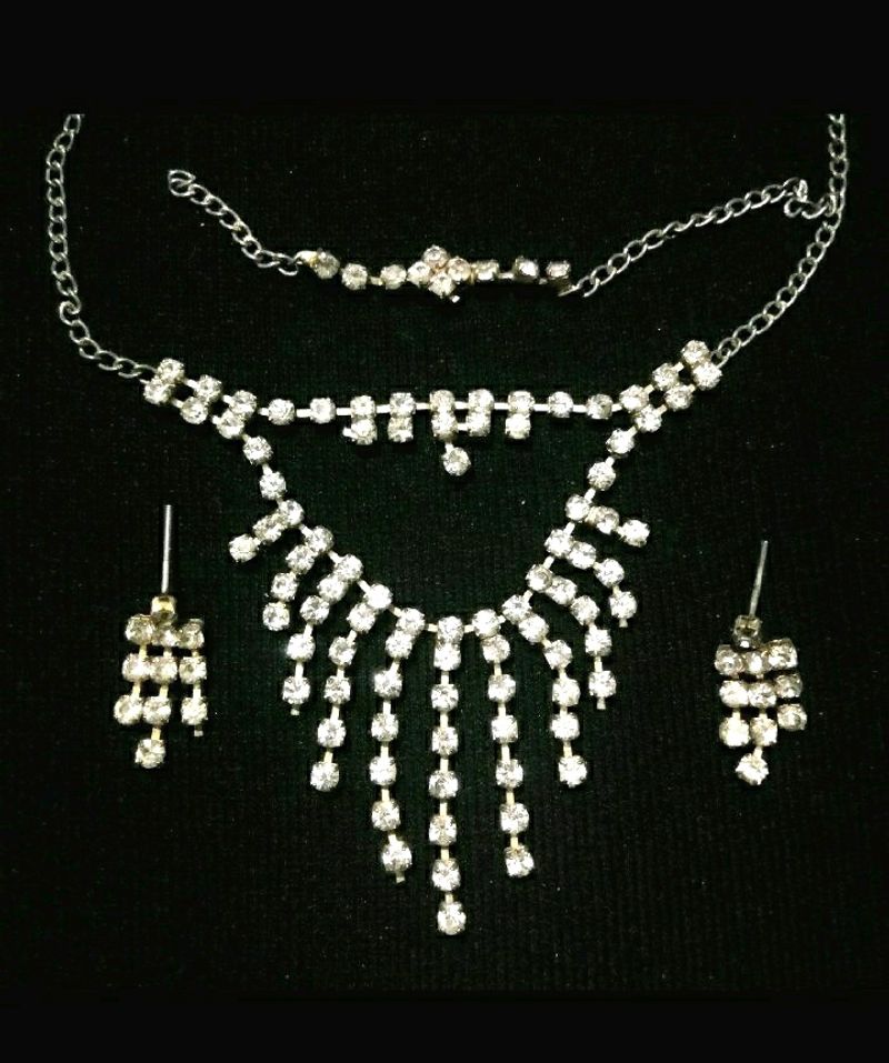 White Stone Necklace