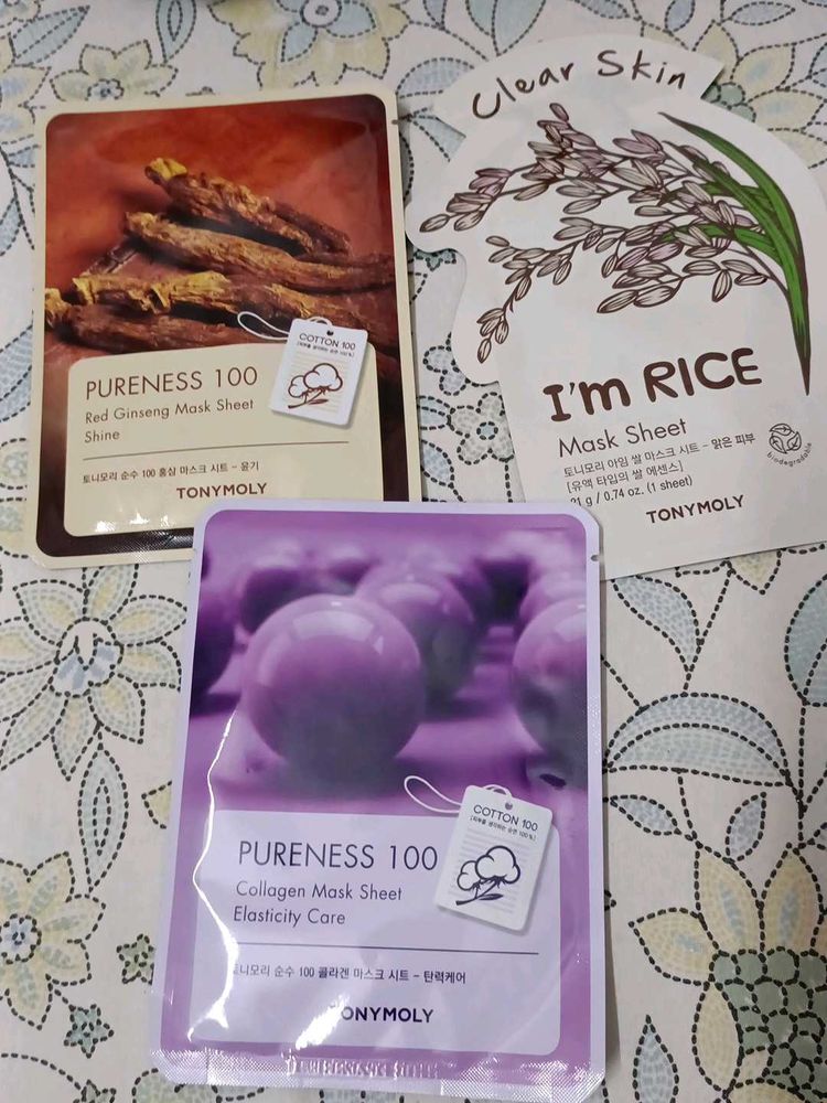 made in Korea sheet mask combo