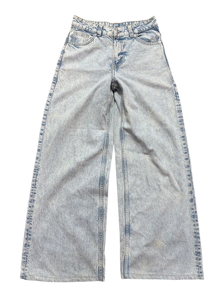 Wide Leg Denim Jeans