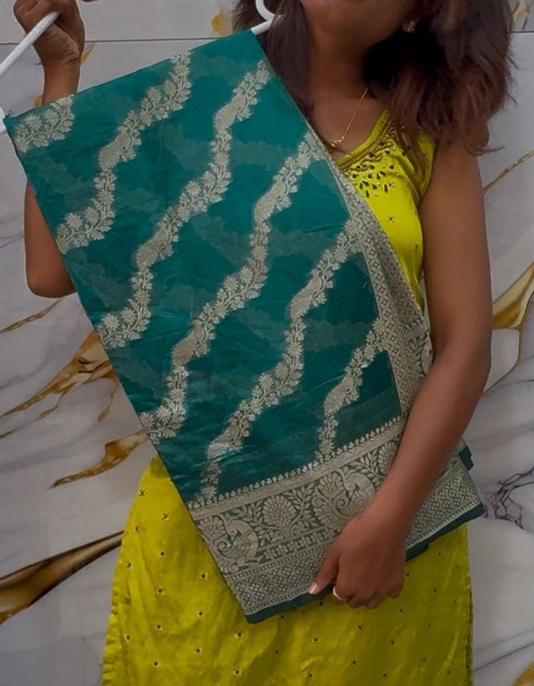 Soft Banarasi With Running Blouse