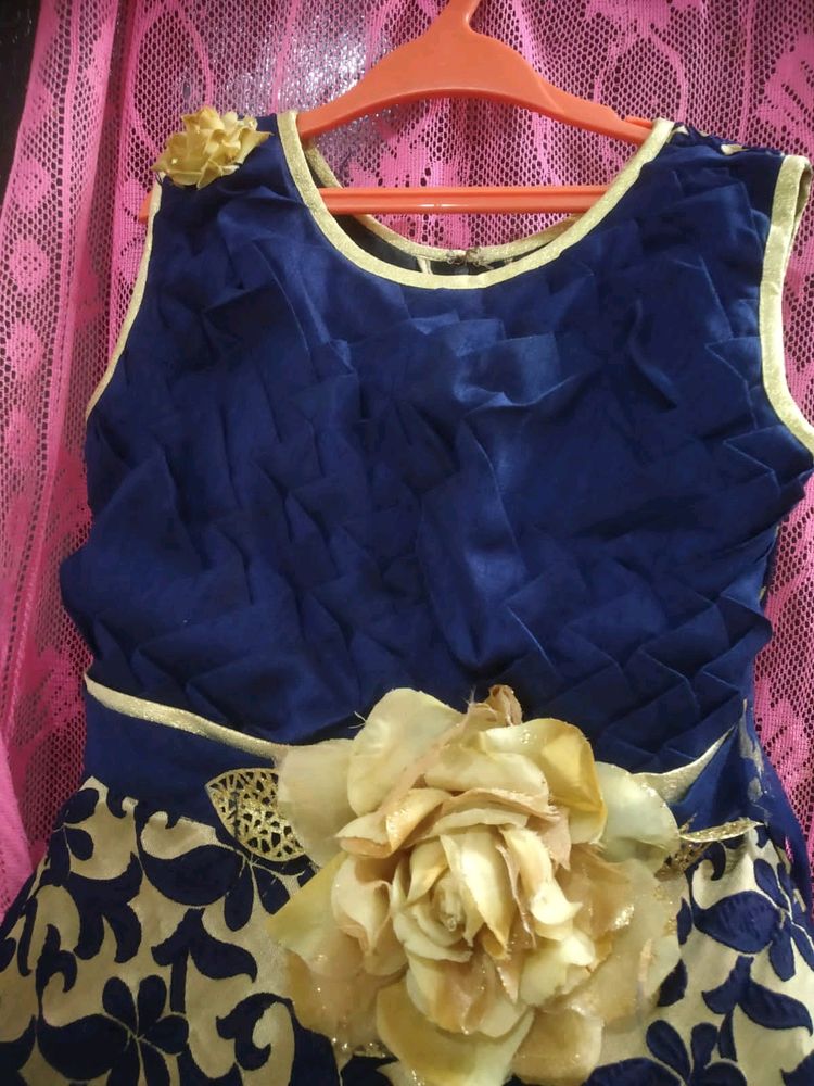 Kids Partywear Gown From Karol Bagh