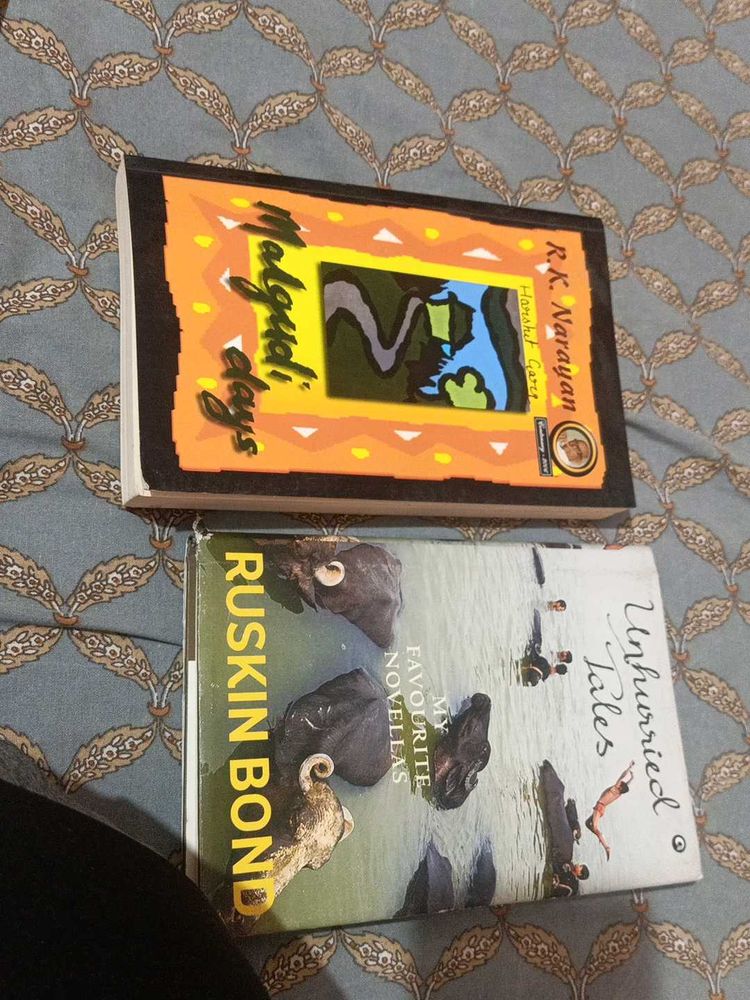 Vintage R.K. Narayan &amp; Ruskin Bond Book Set