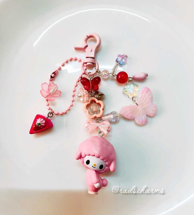 Sanrio Piano Keychain