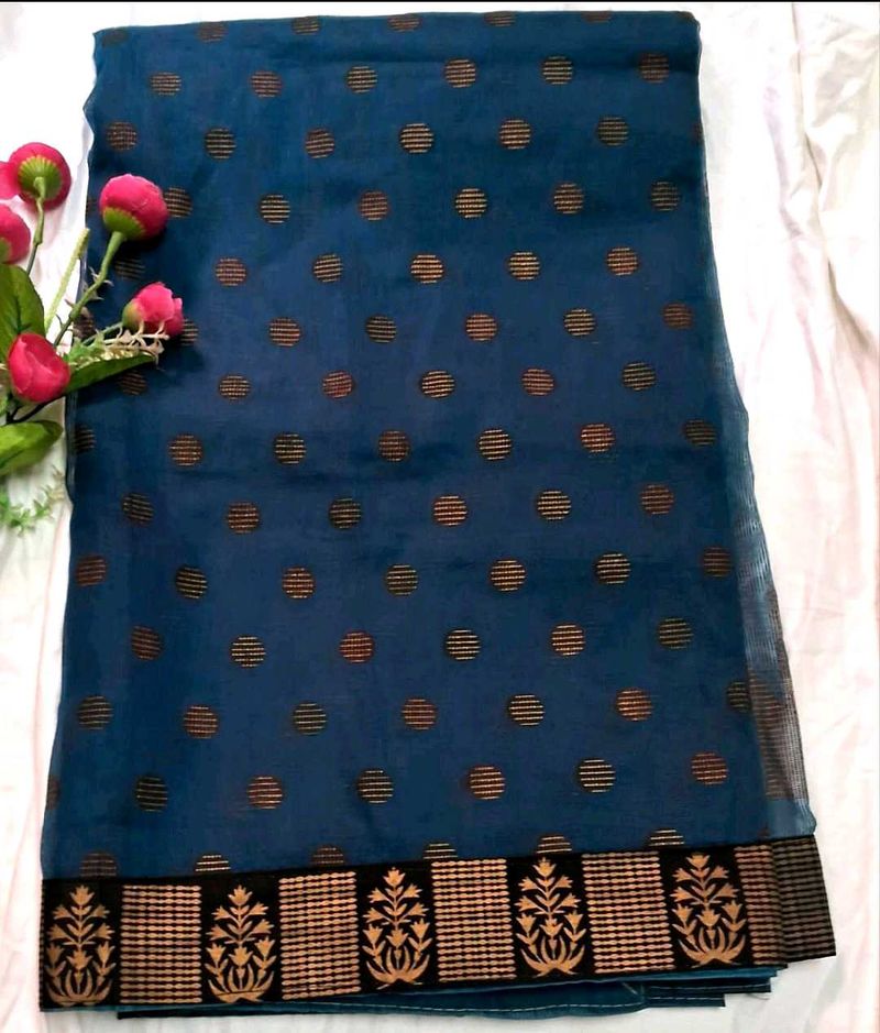 🍁Saree With Blouse🍁