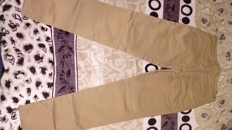 Khaki Casual Pants