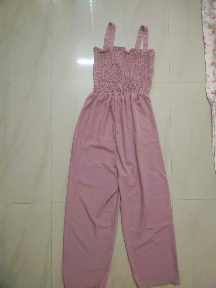 Women Mauve coloured jumpsuit