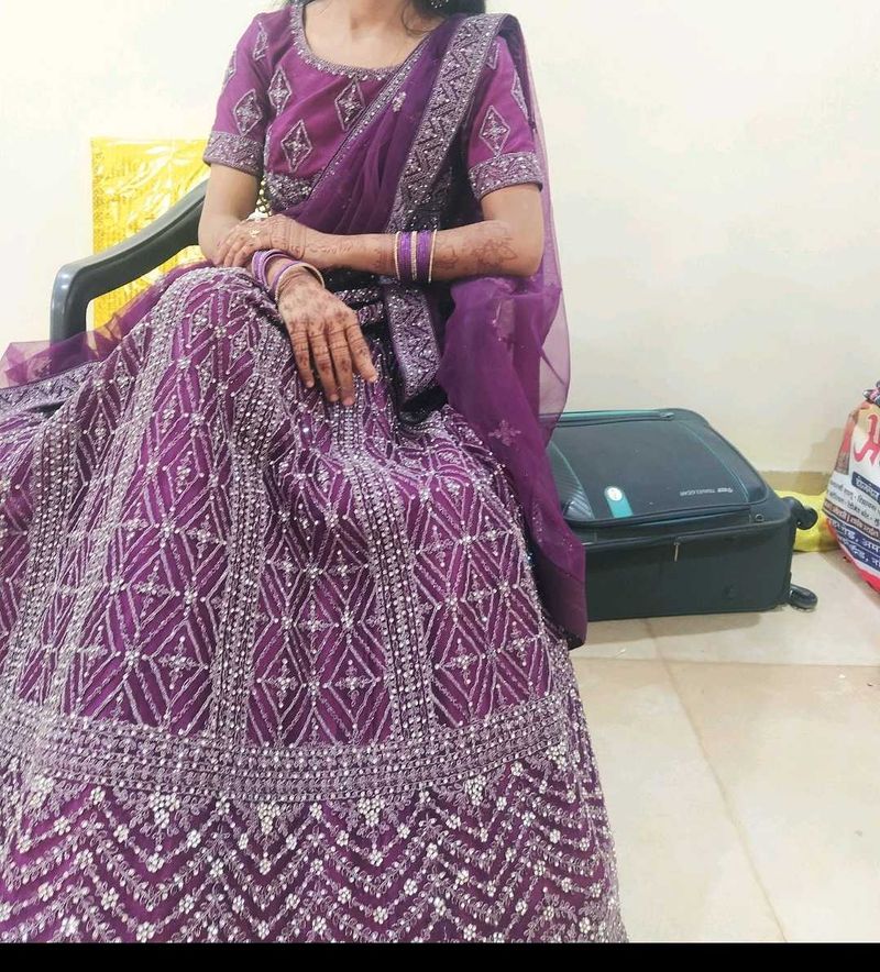 Lehanga For Engegment And Reception