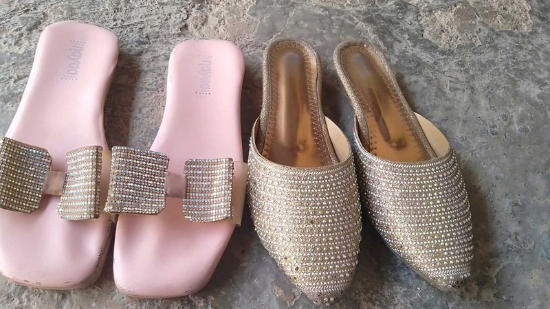 Used Jutti Chappal Hils