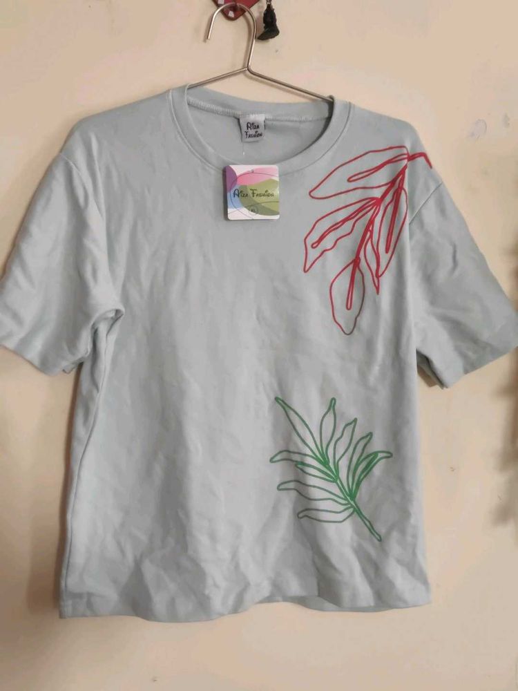 Leaf Print Tee