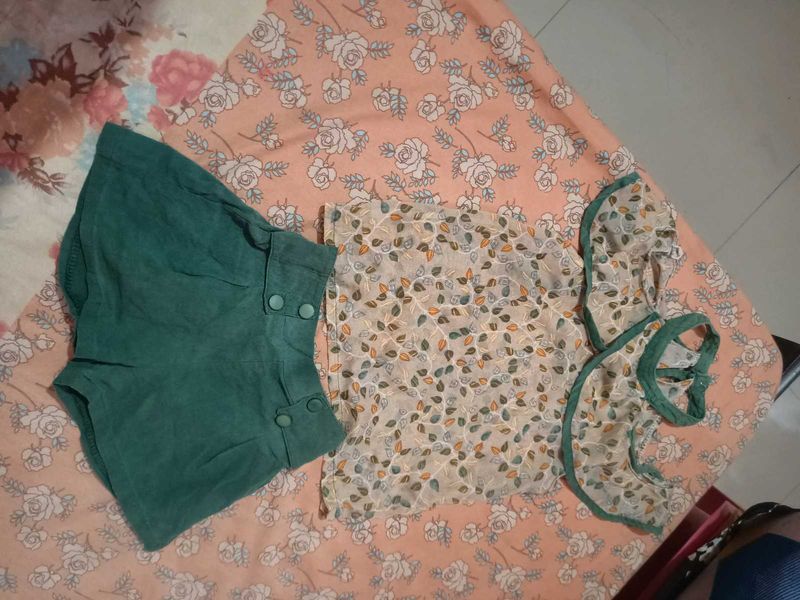 Kid&#39;s Pajama &amp; Skirt Dress