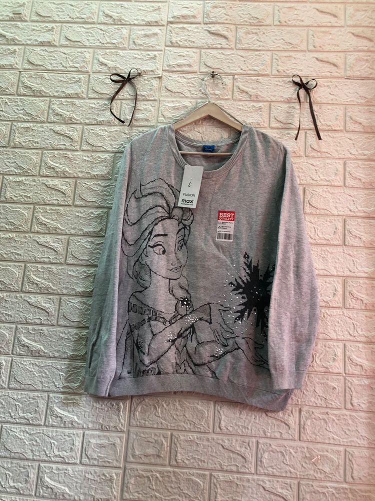 Elsa Graphic Print Sweatshirt 🇫🇷