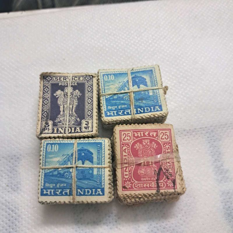 1980s Vintage Stamps Collection