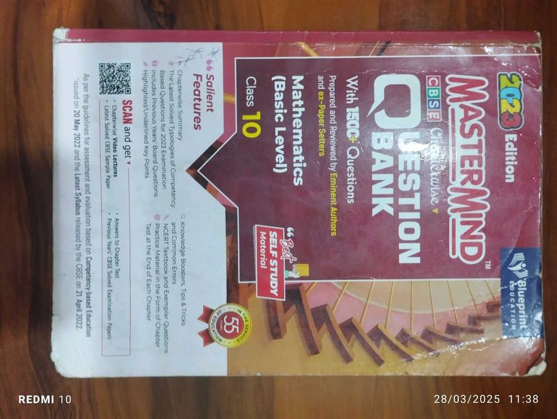 Mastermind CBSE Class 10 Mathematics Question Bank