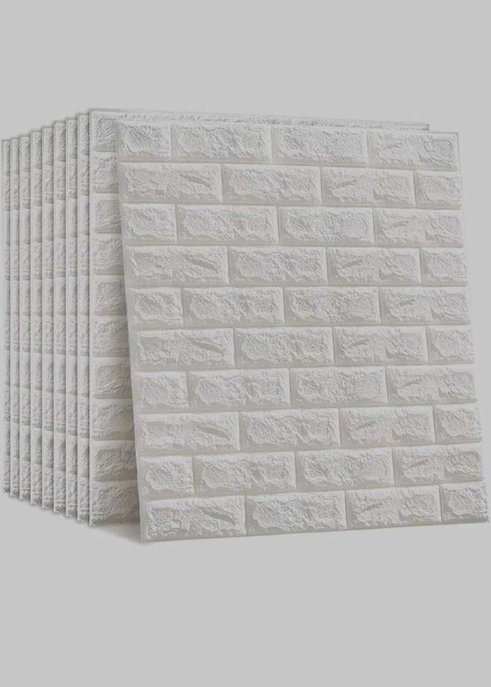 Wall Stickers Wallpaper PE Foam Brick Design DIY D