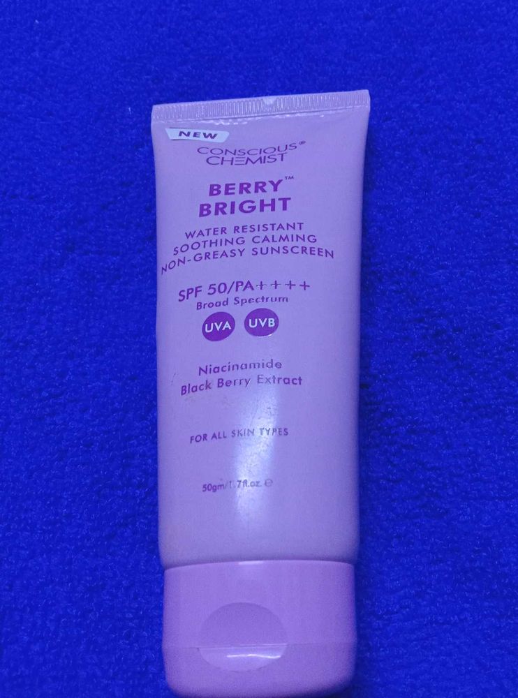 Conscious Chemist Berry Bright Sunscreen