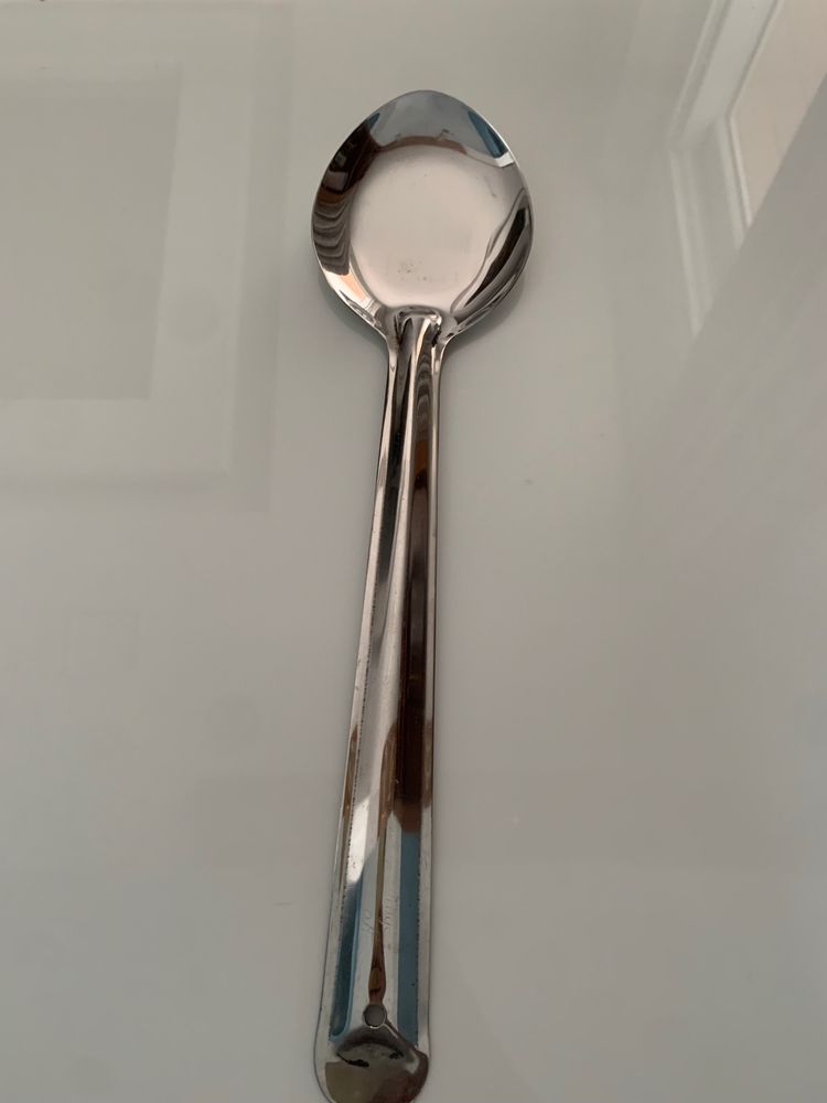 Stainless Steel Laddle Of Big Size.