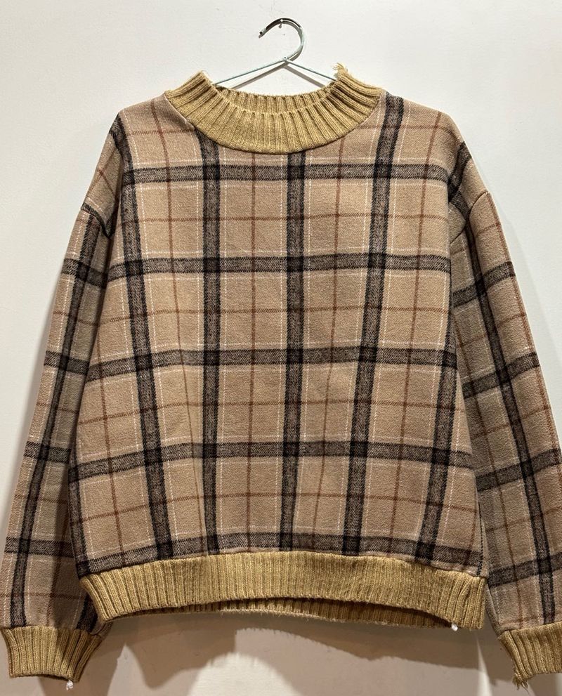 Burberry Print Pullover Sweater