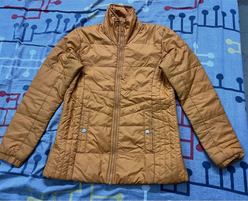 Mustard Puffer Jacket