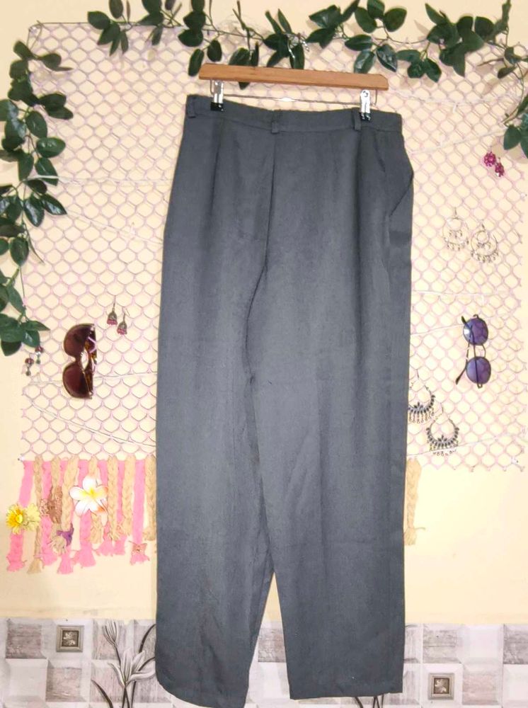 🎁Buy 2 Get 1 Free 🎁New Piece Grey Straight Pant
