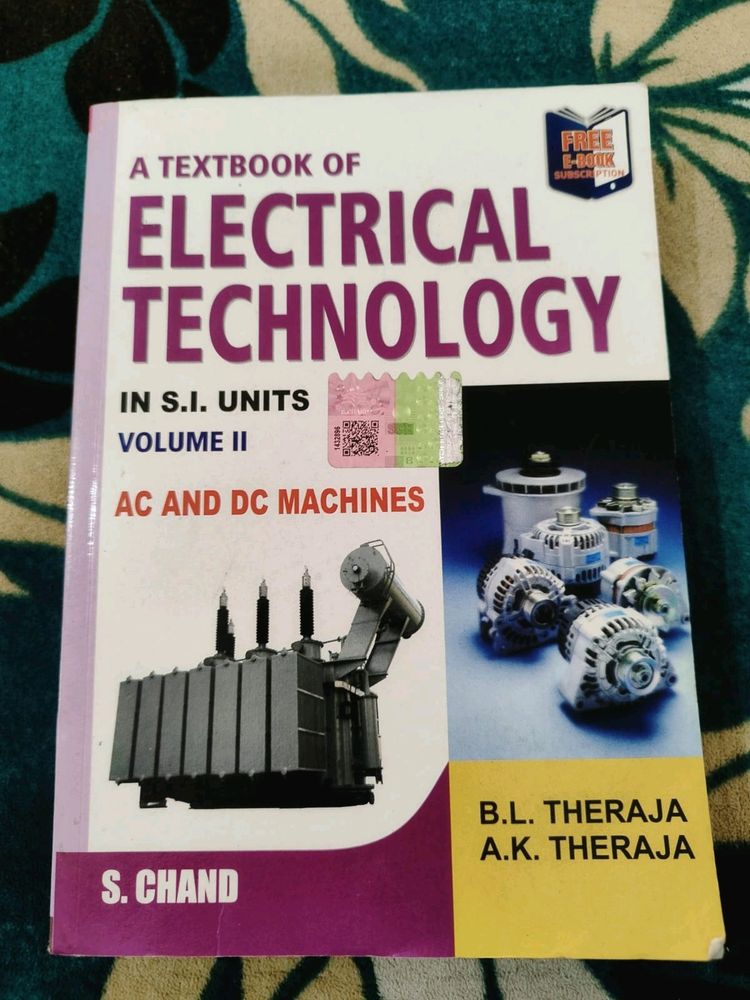 B.l Theraja Electric Machine For Engineering