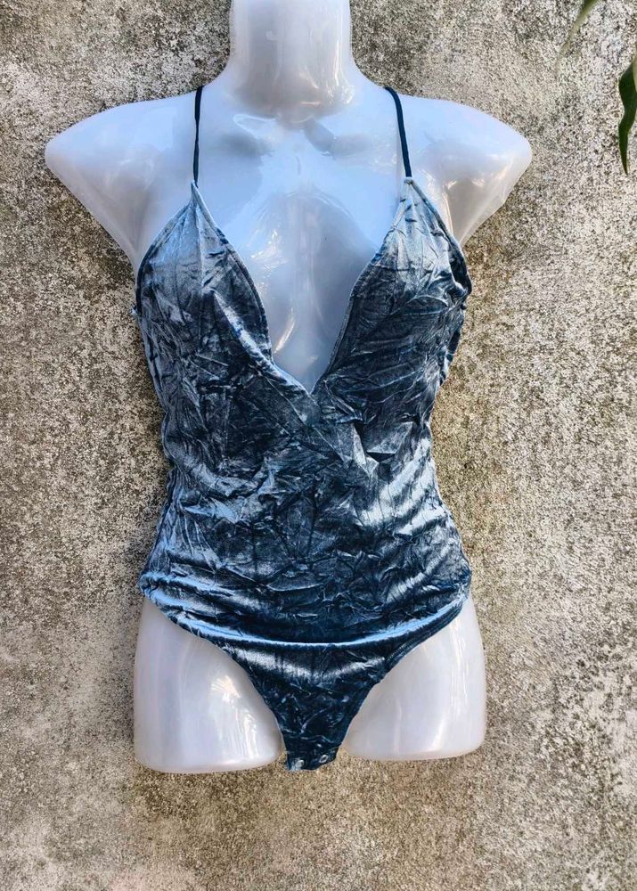 SEXIEST YALE BLUE BODYSUIT