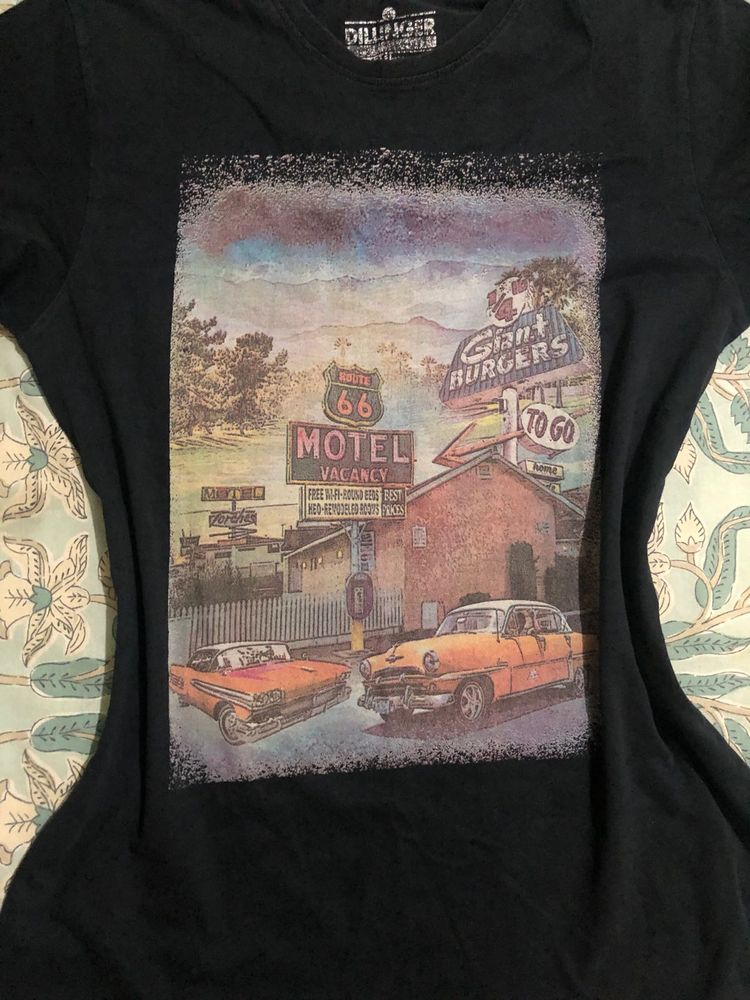 y2k Vintage Route 66 T-Shirt