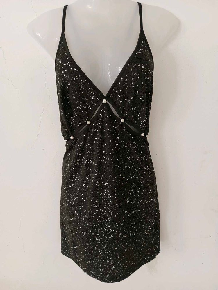 Y2K SEXIEST BEADS &amp; GLITTERY DRESS