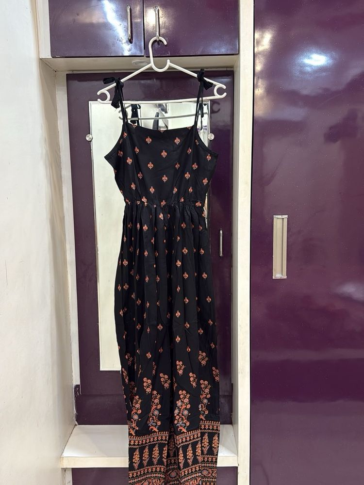 Boho Black Maxi Dress