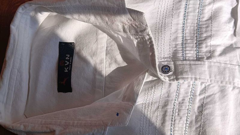 KVN White Casual Shirt