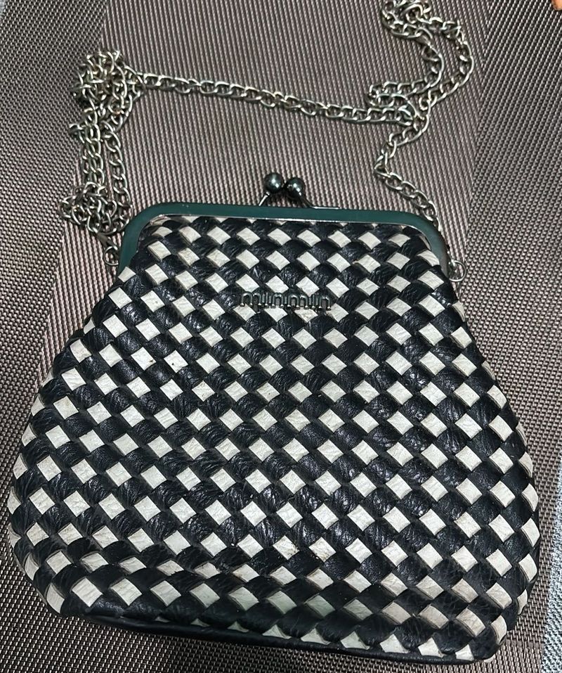 Woven Crossbody Bag