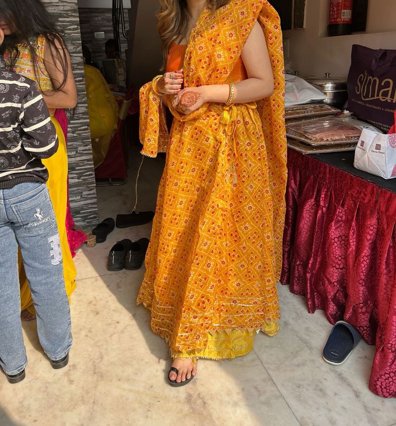 Yellow Lehnga