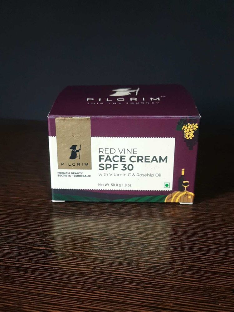 Pilgrim Red Vine Face Cream SPF 30