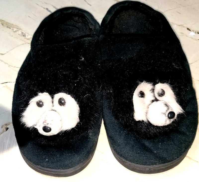 Dog Face Winter Slippers