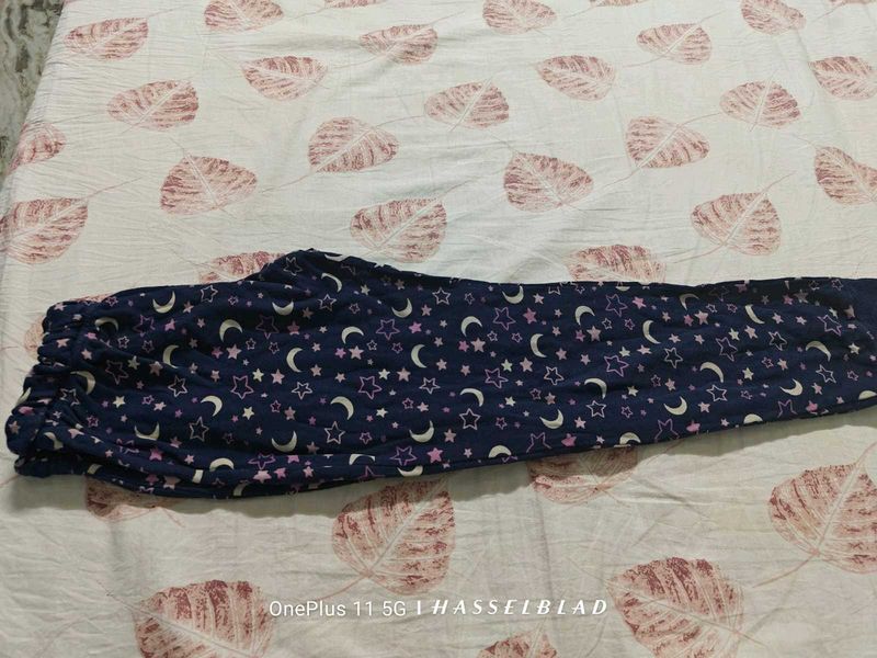 Navy Blue Night Suit