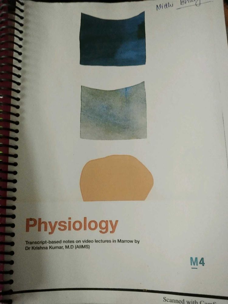 Physiology Notes - M4